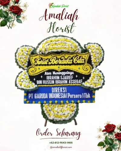 Papan Bunga Duka di Merden